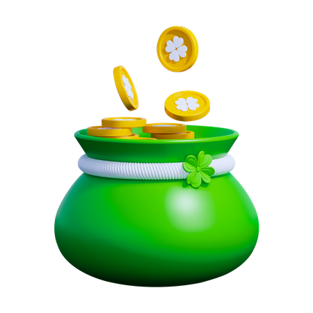 Gold Pot  3D Icon