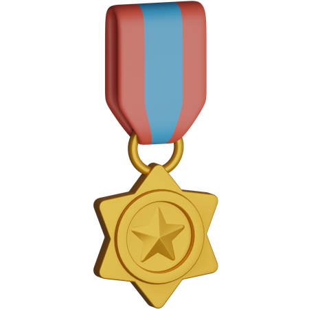 Gold Prize  3D Icon