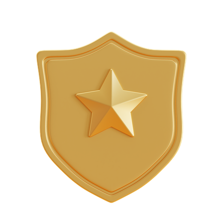 골드 등급  3D Icon