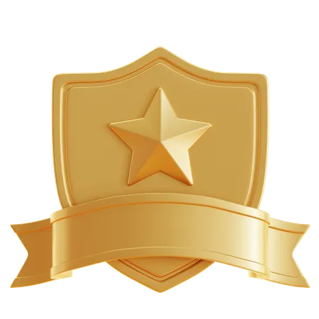 골드 등급  3D Icon