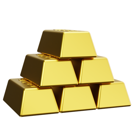 Gold Reserve  3D Icon
