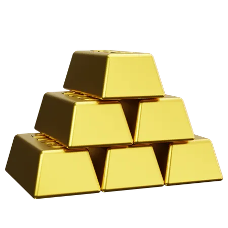 Gold Reserve  3D Icon
