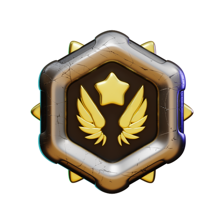 Gold Stars  3D Icon
