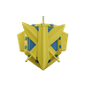 3d gold badge emoji