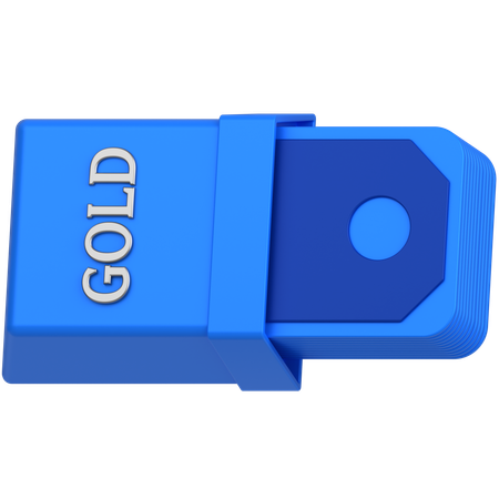 Gold to money  3D Icon