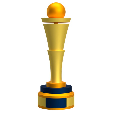 Goldtrophäe  3D Icon