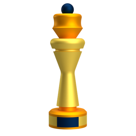 Goldtrophäe  3D Icon