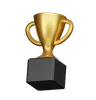 Gold trophy