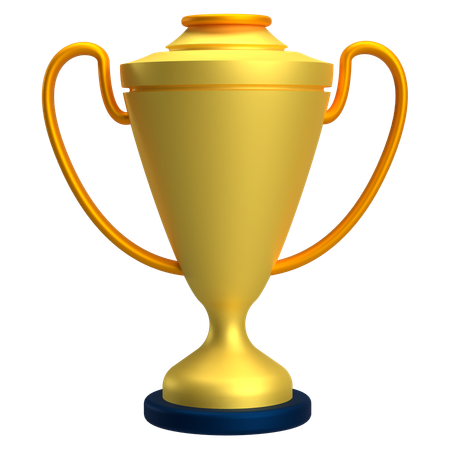 Gold Trophy  3D Icon