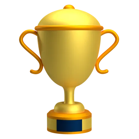 Gold Trophy  3D Icon