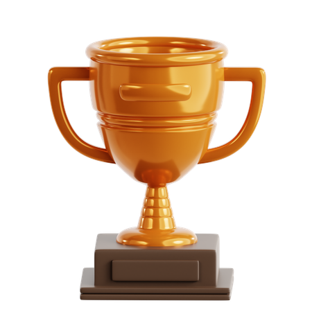 Gold Trophy  3D Icon