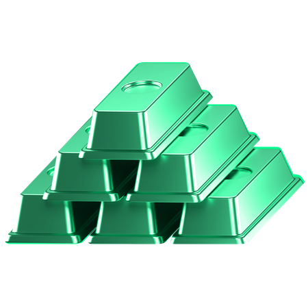 Goldbar  3D Icon