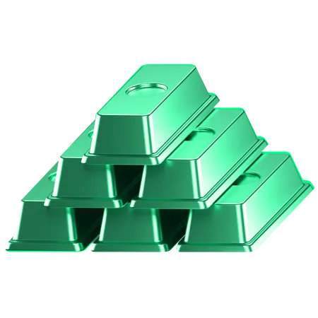 Goldbar  3D Icon