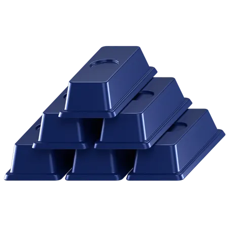 Goldbar  3D Icon