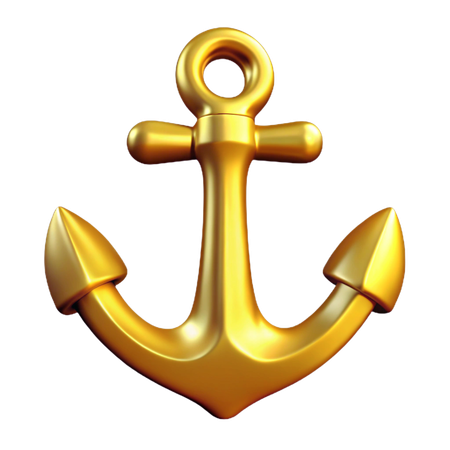 Golden  3D Icon