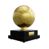 golden ball trophy graphics
