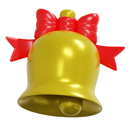 Golden Bell  3D Icon