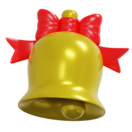 Golden Bell  3D Icon