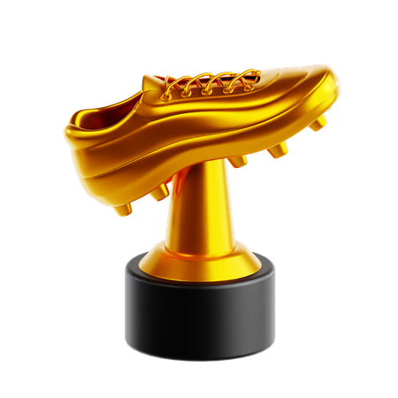 Golden Boot  3D Icon