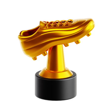Golden Boot  3D Icon