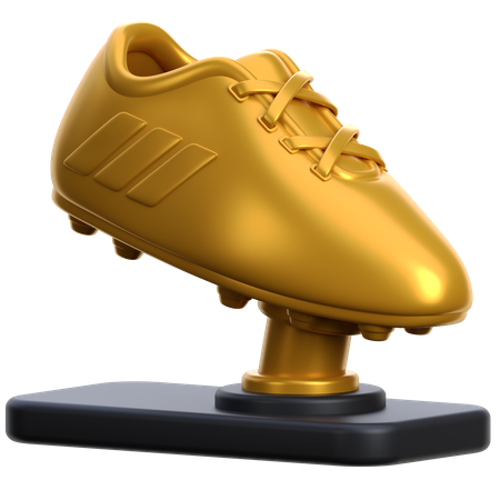 Golden Boot  3D Icon