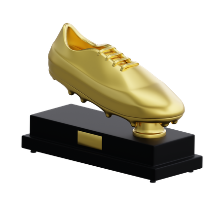 Golden Boot  3D Icon