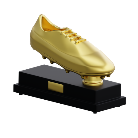 Golden Boot  3D Icon