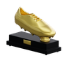 3d for golden boot trophy