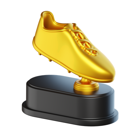 Golden Boots  3D Icon