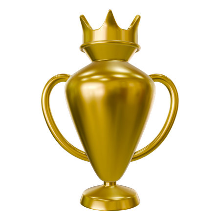 Golden champion cup  3D Icon