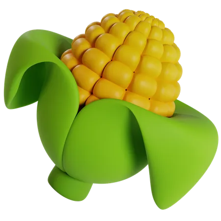 Golden Corn Harvest  3D Icon