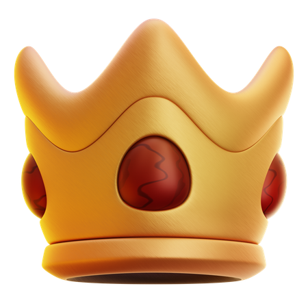 GOLDEN CROWN  3D Icon