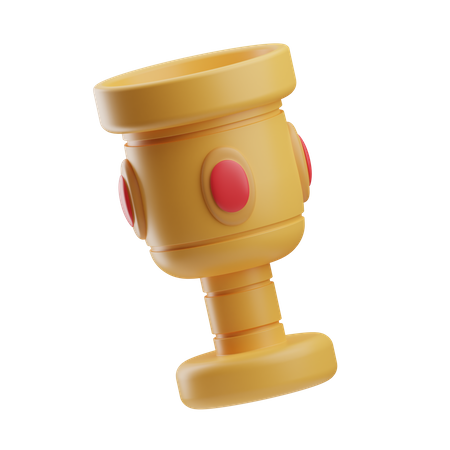 Golden Cup  3D Icon