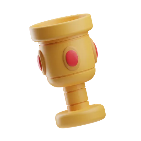 Golden Cup  3D Icon