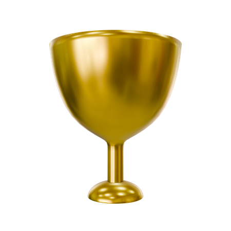 Golden cup  3D Icon