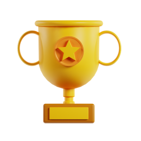 Golden Cup  3D Icon