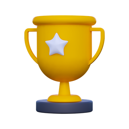 Golden Cup  3D Icon