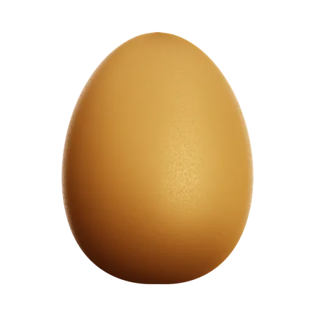 GOLDEN EGG  3D Icon