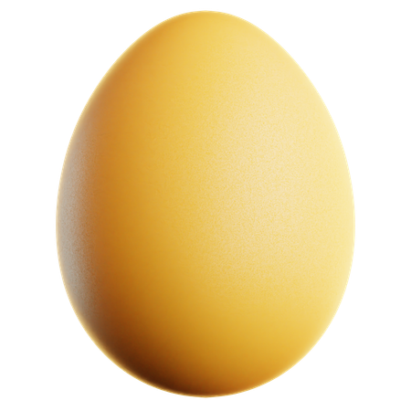 Golden Egg  3D Icon