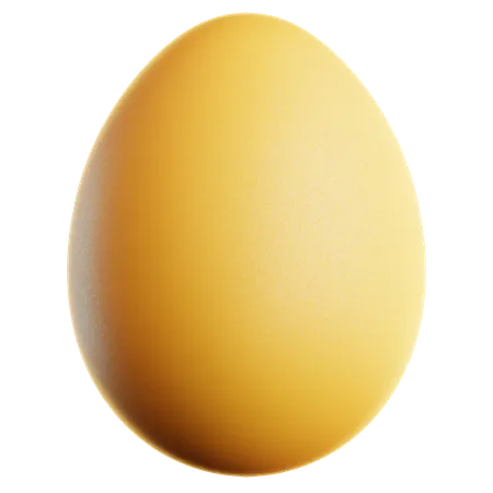 Golden Egg  3D Icon