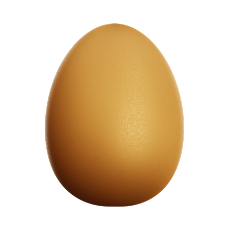 GOLDEN EGG  3D Icon