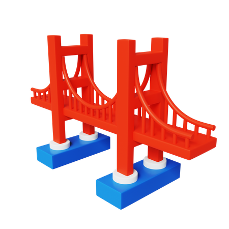 Golden Gate Bridge  3D Icon