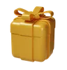 Golden Gift Box