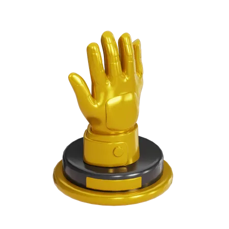 GOLDEN GLOVES  3D Icon