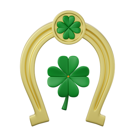 Golden Horseshoe  3D Icon