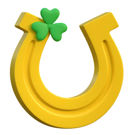 Golden Horseshoe  3D Icon