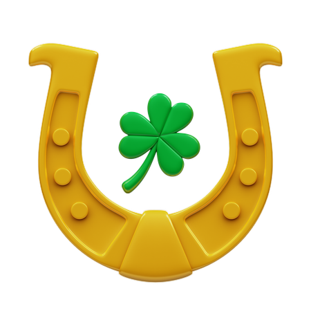 Golden Horseshoe  3D Icon