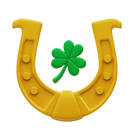 Golden Horseshoe  3D Icon