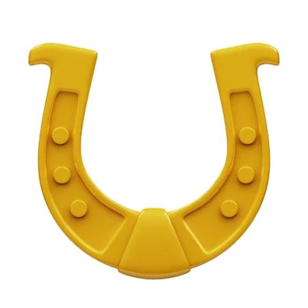 Golden Horseshoe  3D Icon