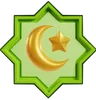 Golden Islamic Emblem